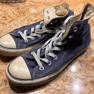 Blue Converse Shoes